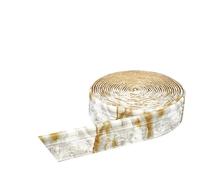 Self-Adhesive Baseboard 10Meters/Roll 3D Pattern Sticker Wall Trim Line Skirting Border Decor Self Adhesive Household Waterproof Baseboard Stickers(Marble Yellow 10m)