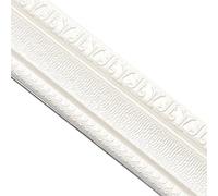 Self-Adhesive Baseboard Foam Wall Stickers Self Adhesive Waterproof Baseboard Wallpaper Border Sticker Living Room Bedroom Home Decor(White,230x4.8x0.6cm)