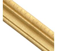 Self-Adhesive Baseboard Foam Wall Stickers Self Adhesive Waterproof Baseboard Wallpaper Border Sticker Living Room Bedroom Home Decor(Golden,77x4.8x0.6cm)