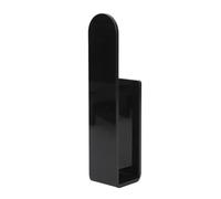 Self Adhesive Cap Organize Hook, Hide Hat Rack and Display Beautiful Baseball Caps Perfectly, Wall Mounted Acrylic Hat Hook for Organise Multiple Hats (White) (Black)