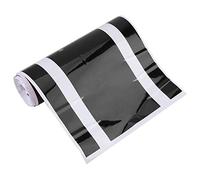 Self Adhesive Car Body Engine Hood Scratch Cover Sticker, Universal PVC Decal Tape for Auto Decoration, Weather Resistant Automotive Styling Strip in Black White Red (Black)