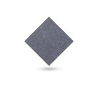 Self Adhesive Carpet 5pcs Anti-slip Splicing Carpet Professional Noise Isolation Removable Floor Tiles Sticker Self-adhesive Floor Mat(Dark Grey)