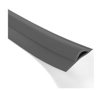 Self-Adhesive Carpet Edge Protector Threshold Strip, Anti-Slip Flexible PVC Floor Transition Strip for Doorway Floor Transitions, Rug Edging Trim for Homeowners, Pets & Cleaning Devices(Black,3m)