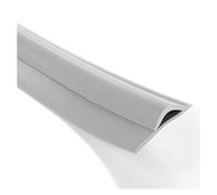 Self-Adhesive Carpet Edge Protector Threshold Strip, Anti-Slip Flexible PVC Floor Transition Strip for Doorway Floor Transitions, Rug Edging Trim for Homeowners, Pets & Cleaning Devices(Grey,3m)