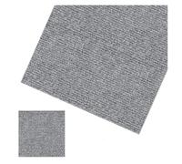 Self Adhesive Carpet Floor Tiles Sticker Square Rugs Peel and Stick Mat DIY Flooring Kitchen Dining Room Bedroom(Grey,10pc)