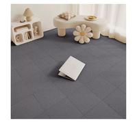 Self Adhesive Carpet Tiles 1-30PCS Self Adhesive Carpet Tile Easy Peel Stick Soundproof Office Floor 30PCS Sticker Square Mat(Dark grey,30x30cm 12pcs)