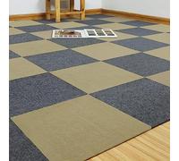 Self Adhesive Carpet Tiles 9 16 25 Non Slip Floor Peel Stick Noise Reducing Easy Installation Kitchen Office