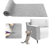 Self-Adhesive Cat Scratch Mat 40x200cm, Pet Scratch Mat | Multi-Functional Wall-Mounted Anti-Scratch Pad, DIY Cat Scratch Pad Sofa Protection Furniture for Floors, Sofas and Chairs