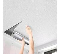 Self-Adhesive Ceiling Tiles, Glue-Up Panels, Flexible and Crack-Resistant, Easy to Cut, for Residential, Bathroom, Kitchen Decoration