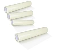 Self Adhesive Clear Sticky Protective Carpet Protection Film Rolls | For Refurbishments Decorating & DIY Use