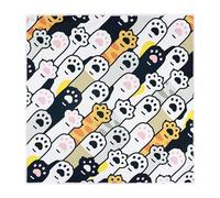 Self-Adhesive Cloth Wrap, Lay-Flat Makeup Organizer, Noiseless Fabric Design, Reusable Cosmetic Protector, Black Compact, for Lipsticks, Travel, Purse, Vanity More
