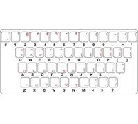 Self-Adhesive Computer Keyboard Alphabet Stickers for MacBook Korean Hangul