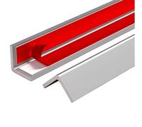 Self-Adhesive Corner Guards for Walls, 89° Edge Protector Trim for Bedroom, Bathroom, Doorway and Living Room Decor(Gray,3.6x150cm/1.4x59.1in)