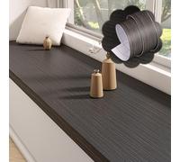 Self-Adhesive Cuttable PVC Waterproof Bay Window Mat Fur Kitchen Liner for Pantry Shelves/Cupboard 197"x47.3" Non-Slip Sill Mattress & Versatile Home Decor