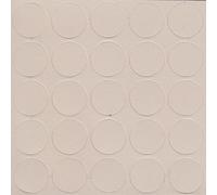 Self adhesive decorative screw cover caps 14mm - 25 pcs (062 Light Grey)