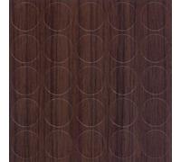 Self adhesive decorative screw cover caps 14mm - 25 pcs (806 Aida Walnut Tabac)