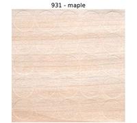 Self adhesive decorative screw cover caps 14mm - 25 pcs (931 Maple)