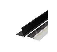 Self-Adhesive Door Brush Seal Strip - 100cm Draught Excluder for Doors & Floors Effective Weatherproofing Noise Reduction Easy Installation 12cm Width