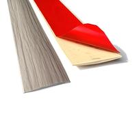 Self Adhesive Door Floor Transition Strip, Door Threshold Strip, PVC Carpet Edge Trim for Tile, Wood, Doorways, Joins Gap (5cmx1.0cm)