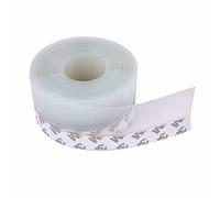 Self Adhesive Door Strip Bottom, Weather Stripping for Door or Window,Weatherproof Soundproof Silicone Seal Strip,Slim Insect Proof Seal for Gap of House or Shower Door