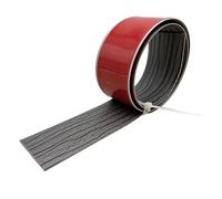 Self-Adhesive Door Threshold Strip, hing Bar for Carpet & Tile Eds, 4cm x 1m, Grey, Ideal for Seamless Flo, & Easy to Install