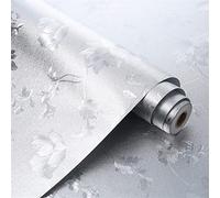 Self-Adhesive Drawer Liners Non-Slip Kitchen Shelf Liners | Kitchen Backsplash Stickers | Waterproof Kitchen Cupboard Cabinets & Drawer Liner Roll | Creative Aluminum Wallpaper for Kitchen (Color : S