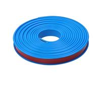 Self Adhesive Edging Strip 5M U-Shape Edge Banding Strip Self Adhesive Edging Protector for Furniture TPE Veneer Corner & Safety Guards Table Cabinet(Blue,28mm)