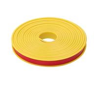 Self Adhesive Edging Strip 5M U-Shape Edge Banding Strip Self Adhesive Edging Protector for Furniture TPE Veneer Corner & Safety Guards Table Cabinet(Yellow,12mm)