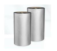 Self-Adhesive Embossed Aluminum Foil Insulation Roll, Waterproof Heat-Resistant Thermal Barrier for Energy Efficiency and Temperature Control