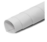 Self-adhesive EVA Foam Sheets, EVA Foam Roll 1 2 3 5mm, High Elasticity EVA Foam Sheets for Crafts White Black EVA Sheet(White,1mm x 8 x 40 inch)