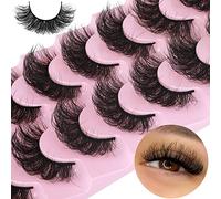 Self Adhesive Eyelashes Natural Lashes No Glue Needed Eye False Eyelash 3D Flutter Fuzzy Fake Eyelashes Short Lashes 5 Pairs Lashes