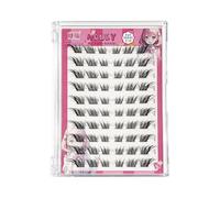 Self-adhesive false eyelashes, lengthen the eye tail effect, enlarge the eyes, and make the eyes look segmented