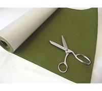 Self Adhesive Felt Baize Fabric Mini Rolls - Moss, 1/2Mtr - 50cmx45cm