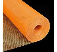 Self-Adhesive Fiberglass Mesh Roll for Wall Plastering, Crack Repair & Insulation(Orange,100mx0.3cm)