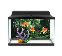 Self Adhesive Fish Tank Sticker with HD Rainforest Background for Reptile Boxes and Aquariums PVC Material 76x46cm (61 * 30cm)
