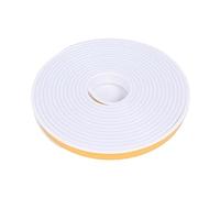 Self Adhesive Flexible TPE Edging Trim, TPE Edge Protector Tape U-Shaped Self-Adhesive Skirting Board Trim Multicolor 9-30mm 5M(Wit,9mm)