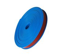 Self Adhesive Flexible TPE Edging Trim, TPE Self Adhesive U-Shape Edge Banding Multicolor 9-40mm(Blu,40mm[5m])