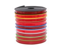 Self Adhesive Flexible TPE Edging Trim, U-Shape Edge Banding Self-Adhesive TPE Multicolor 9-40mm 10m(Bruin,36mm)