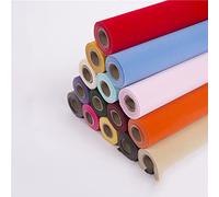 Self Adhesive Flock Velvet Fabric Roll, 50 x 148 cm Multicolor for Jewelry Box Decoration Drawer Liner DIY(26brown)