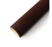 Self Adhesive Flock Velvet Fabric Roll, Fabric 19.68 x 58.26 Inches (50 148 cm) 1.2mm Multicolor(5brown)