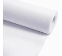 Self Adhesive Flock Velvet Fabric Roll, Fabric Roll Jewelry Drawer Liner Craft DIY Multicolor 50x150cm(White,5pcs)