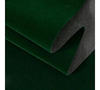 Self Adhesive Flock Velvet Fabric Roll, For Jewelry Furniture Drawers DIY Crafts Multicolor Multiple Sizes(17 Green,50cmx100cm)