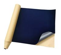 Self Adhesive Flocked Fabric for Purplish Blue Drawer, Storage Box Lining,Self-Adhesive Velvet Fabric, Flocked Fabric Cloth，19 x 100 inches (Purplish Blue, 19″×100″)