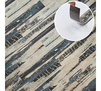 Self Adhesive Floor Planks 36 Pcs Cover 5m² Peel and Stick Floor Tiles - Wood Effect Vinyl Flooring Novecrafto Charcoal One Size