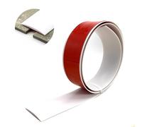 Self Adhesive Floor Transition Strip, 1.5", 2", 3" Wide Vinyl Floor Cover Strips Edging Trim Strip Floor Flat Divider Strip for Joining Floor Tiles Gaps(White,4cm x 300cm)