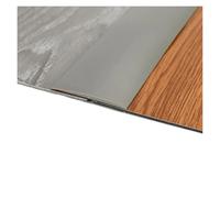 Self Adhesive Floor Transition Strip Carpet to Tile Flat Edging Trim Wear-Resistant Cuttable Joining Suitable for Connecting Floor Gaps(Grey,4CM)