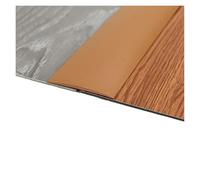 Self Adhesive Floor Transition Strip Carpet to Tile Flat Edging Trim Wear-Resistant Cuttable Joining Suitable for Connecting Floor Gaps(Brown,4CM)