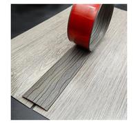 Self Adhesive Floor Transition Strip Carpet to Tile Flat Edging Trim Wear-Resistant Cuttable Joining Suitable for Connecting Floor Gaps(Dark Grey Wood Grain,4CM)