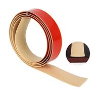 Self Adhesive Floor Transition Strip, Flexible Laminate Flooring PVC Flat Door Threshold Strip 4cm Width Floor Edging Trim Strip for Tile Wood Joins Gap (Maple, 10M)