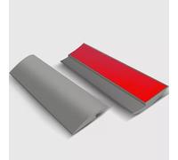 Self-Adhesive Floor Transition Strip for Carpet to Tile - 3cm Wide PVC Edge Protector for Doorways and Thresholds(Gray,L3m)